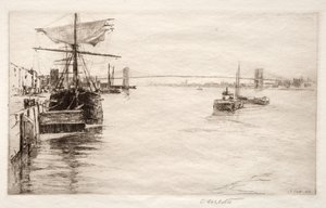 Most Brookliński, 1888. autorstwa Charles Adams Platt