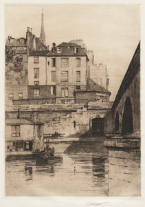 Quai des Orfèvres, Paryż, 1886.