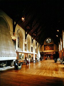 Sala Baronów, Zamek Arundel (zdjęcie) (patrz także 279187) autorstwa Charles Alban Buckler