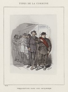Szukaj w drukarni autorstwa Charles Albert d Arnoux Bertall