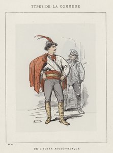 Obywatel mołdawsko-wołoski autorstwa Charles Albert d Arnoux Bertall