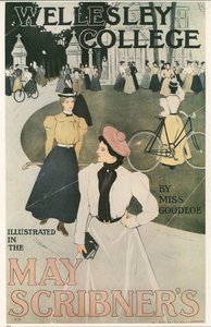 Charles Allan Gilbert: Wellesley College ... (litografia) autorstwa Charles Allan Gilbert