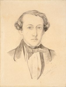 Portret Sir Johna Everetta Millaisa, 1850 autorstwa Charles Allston Collins
