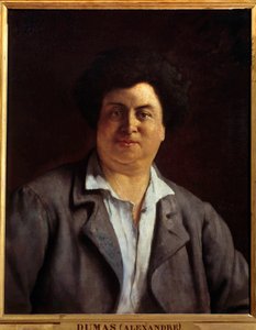 Portret pisarza Alexandre Dumas pere