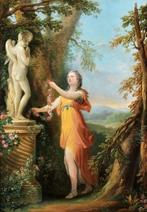 Charles André van Loo Poświęcenie dla miłości autorstwa Charles André van Loo