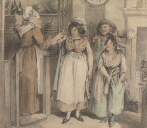 Poczęstunek w St. Giles autorstwa Charles Ansell