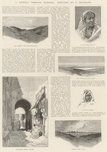 Podróż przez Maroko autorstwa Charles Auguste Loye