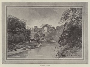 Zamek Bothwell autorstwa Charles Auguste Loye