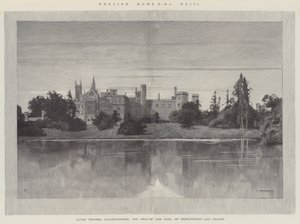 Angielskie domy, Alton Towers, Staffordshire, siedziba hrabiego Shrewsbury i Talbota