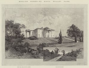 Angielskie domy, Willey Park autorstwa Charles Auguste Loye