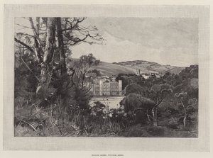 Angielskie domy, Opactwo Wycombe autorstwa Charles Auguste Loye