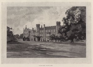 Angielskie domy, Opactwo Wycombe autorstwa Charles Auguste Loye