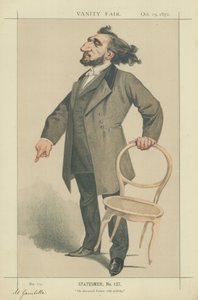 Leon Gambetta autorstwa Charles Auguste Loye