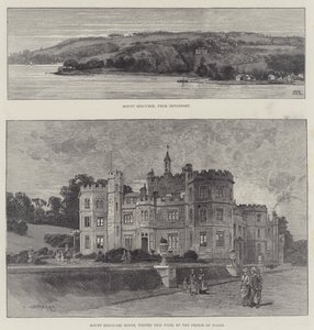 Dom Mount Edgcumbe autorstwa Charles Auguste Loye