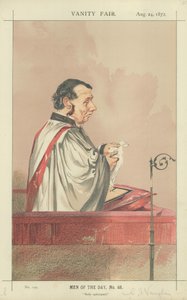 Wielebny Charles John Vaughan autorstwa Charles Auguste Loye