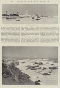 Natarcie w kierunku Dongoli autorstwa Charles Auguste Loye