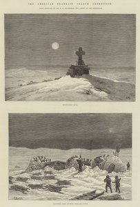Amerykańska wyprawa poszukiwawcza Franklina autorstwa Charles Auguste Loye