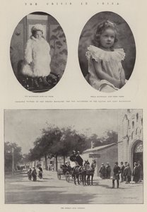 Kryzys w Chinach autorstwa Charles Auguste Loye