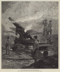 Obrona Karsu, ostatni strzał oddany autorstwa Charles Auguste Loye