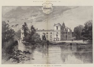 Wilton House, siedziba hrabiego Pembroke autorstwa Charles Auguste Loye
