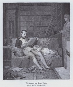 Napoleon I i jego syn (lito)