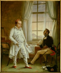Napoleon I dyktujący swoje pomniki generałowi Gourgaudowi (Malarstwo