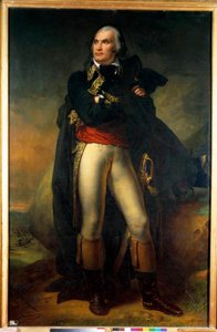 Portret u stóp Charlesa Pichegru (1761-1804), Naczelnego Wodza Armii Północy, Sambre i Moza, Ren i Mozela Obraz Charlesa de Steubena (1788-1856) 1819 nd. 2,1x1,3m. Paryż, Musée de l
