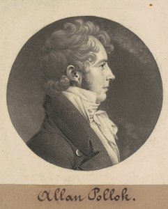 Alan Pollok autorstwa Charles B. J. Févret de Saint Mémin