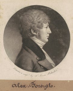Aleksander Forsyth autorstwa Charles B. J. Févret de Saint Mémin