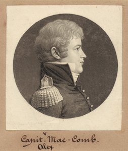 Alexander Macomb, Jr. autorstwa Charles B. J. Févret de Saint Mémin