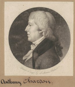 Antoniego Chardona autorstwa Charles B. J. Févret de Saint Mémin