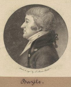 Bazylia autorstwa Charles B. J. Févret de Saint Mémin