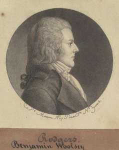 Benjamin Woolsey Rogers autorstwa Charles B. J. Févret de Saint Mémin