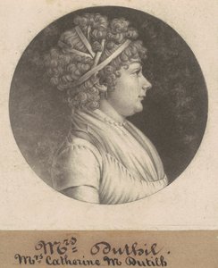 Katarzyna D. Dutilh autorstwa Charles B. J. Févret de Saint Mémin
