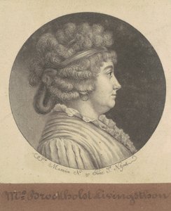 Katarzyna Czajnik Torba Livingston autorstwa Charles B. J. Févret de Saint Mémin