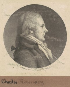 Charles Ramsay autorstwa Charles B. J. Févret de Saint Mémin