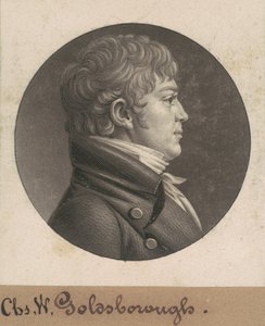 Charles W. Goldsborough autorstwa Charles B. J. Févret de Saint Mémin