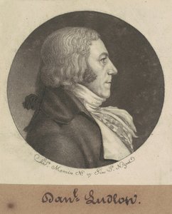 Daniel Ludlow autorstwa Charles B. J. Févret de Saint Mémin