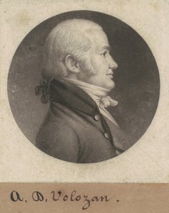 Tenis A. Volozan autorstwa Charles B. J. Févret de Saint Mémin