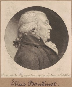 Elias Boudinot autorstwa Charles B. J. Févret de Saint Mémin