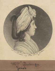 Eliza Susan Morton Quincy autorstwa Charles B. J. Févret de Saint Mémin