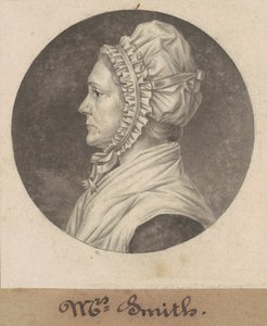 Elżbieta Custis Teackle Smith autorstwa Charles B. J. Févret de Saint Mémin