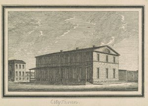 Esperanza, tawerna miejska autorstwa Charles B. J. Févret de Saint Mémin