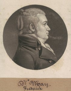 Fryderyk May autorstwa Charles B. J. Févret de Saint Mémin