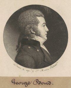 George Bond autorstwa Charles B. J. Févret de Saint Mémin