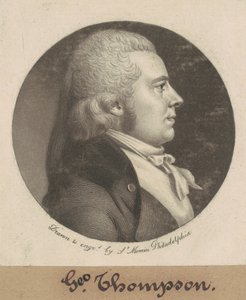 George Thompson autorstwa Charles B. J. Févret de Saint Mémin