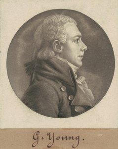 George Young autorstwa Charles B. J. Févret de Saint Mémin