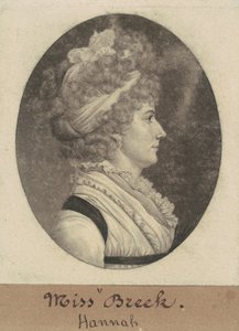 Hannah Breck autorstwa Charles B. J. Févret de Saint Mémin