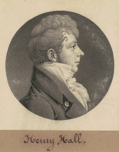Henryk Hall autorstwa Charles B. J. Févret de Saint Mémin