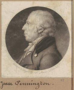 Izaak Penington autorstwa Charles B. J. Févret de Saint Mémin